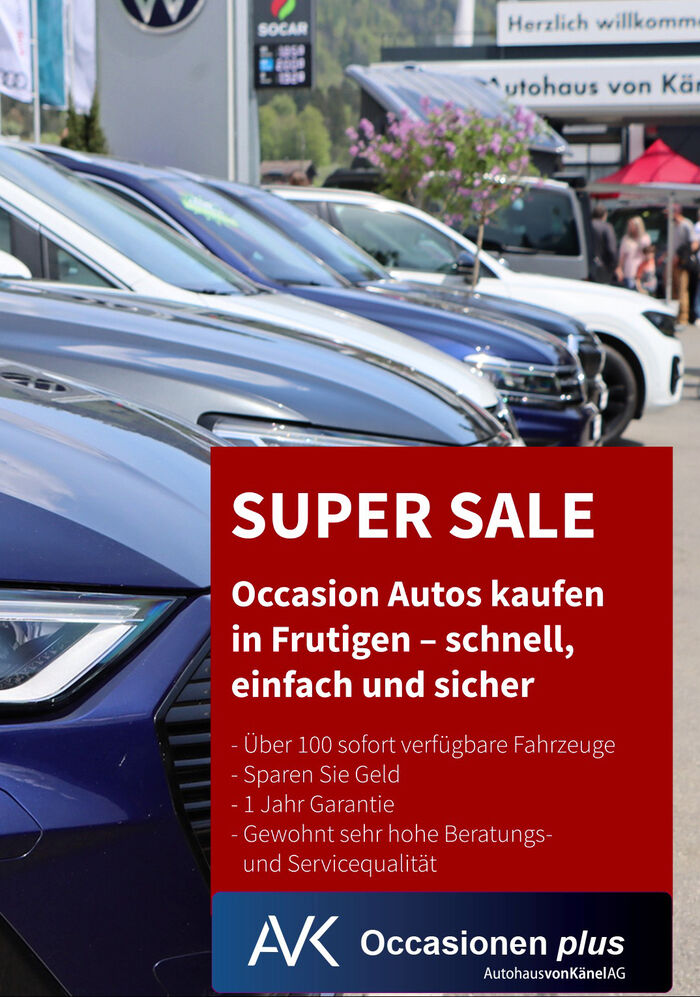 Super Sale Occasion Auto kaufen in Frutigen 